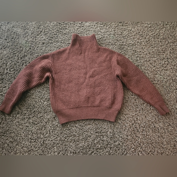 Wilfred Sweaters - Wilfred Cropped Sweater - Size S - Color: Rust